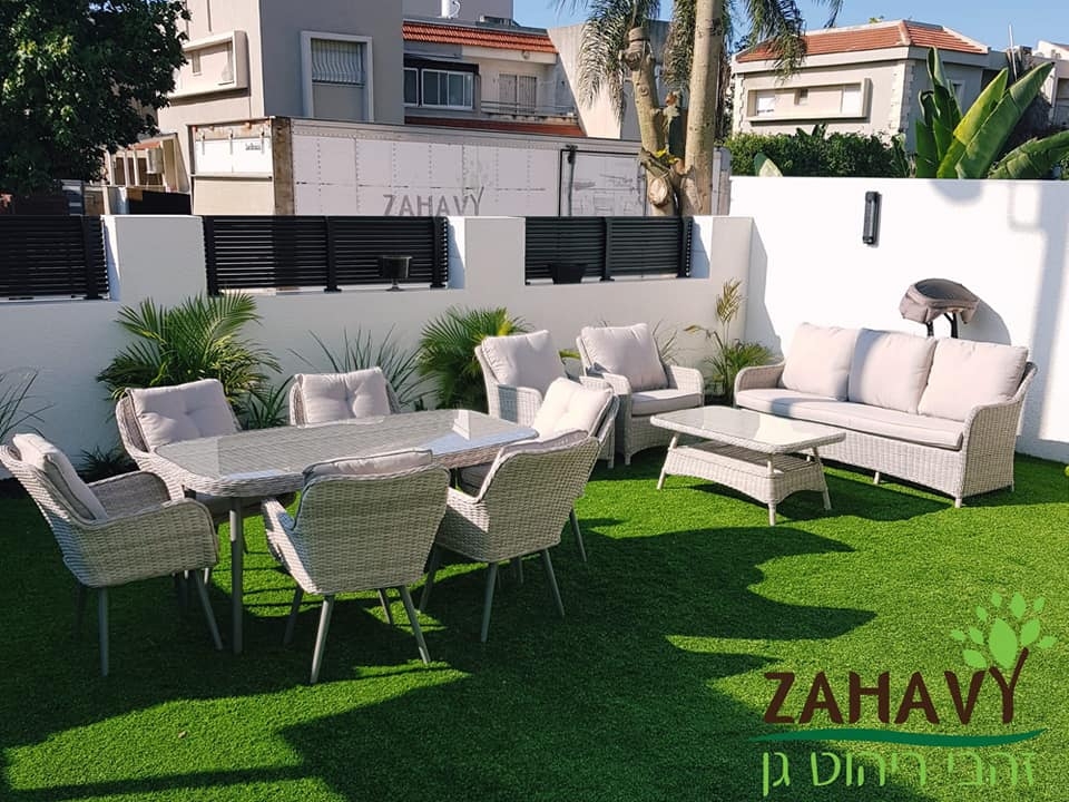 פינת ישיבה ראטן מיקס בז פרו PERO RS3209